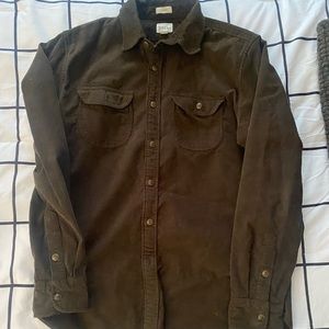 Jcrew Garment-dyed corduroy shirt